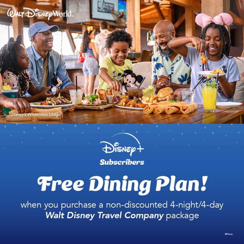 Disney World Free Dining Plan